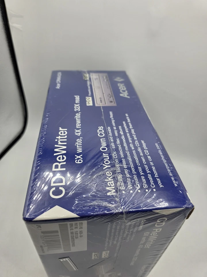 Acer CRW 6432A CD Rewriter 6x Write 4x Rewrite 32x New Vintage  - Image 4 of 4