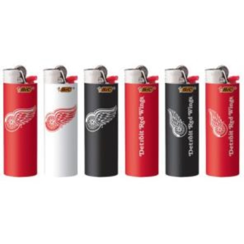25x Bic Red Wings Design Maxi Lighter Bulk New Sealed Lot Regular Size
