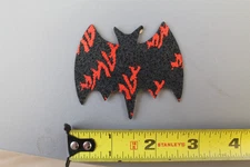 ALVA Skateboards Red Black Goth Bat Dogtown OG Z2 Skateboarding Rip Grip STICKER