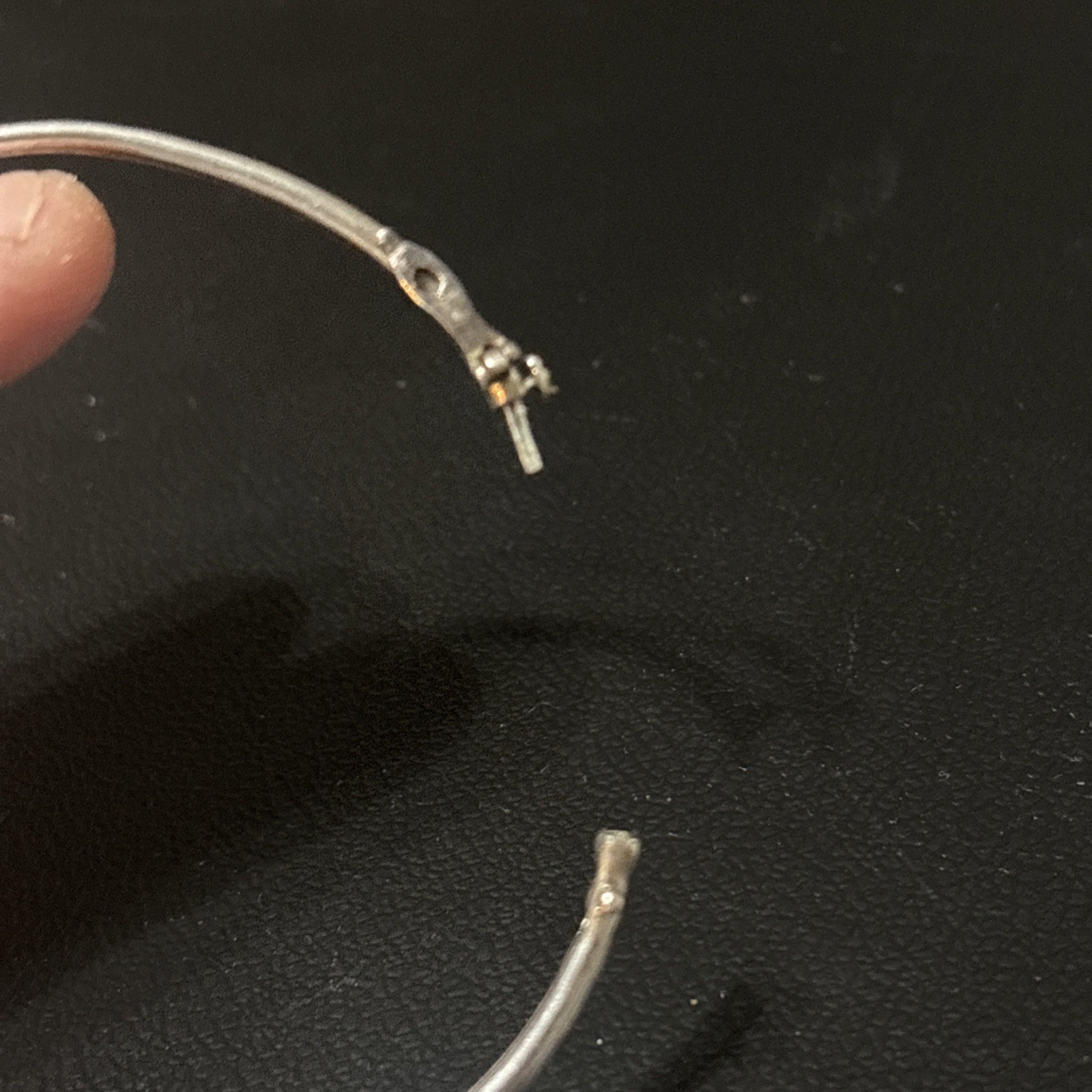 Infinity Knot 925 Silver Lab Created Diamonds Hin… - image 3