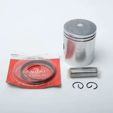 Fits For Yamaha YB100 YL2 L2S L2G YL2M Piston Kit Set & Pin Oversize 0.50