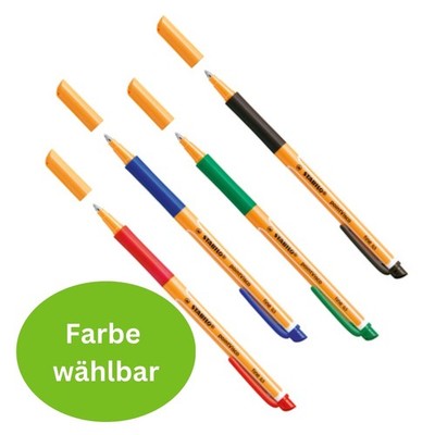 Stabilo Tintenroller pointVisco 0,5mm Kappe versch. Farben