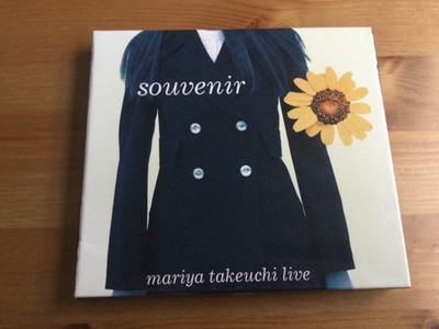 MARIYA TAKEUCHI ''Souvenir'' LIVE - 2000 Moon WPCV-10080 Japan-Import CD in Box