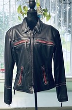 Women s Harley Davidson Heavy Leather Studded...