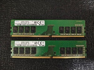 Samsung DDR4 16GB (8GB x 2) 2400MHz Desktop Speicher RAM Module unbenutzt/get...