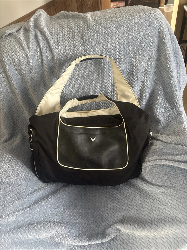 Callaway Gym/Travel Bag Black With Rhinestone Emblem - Image 2 of 4