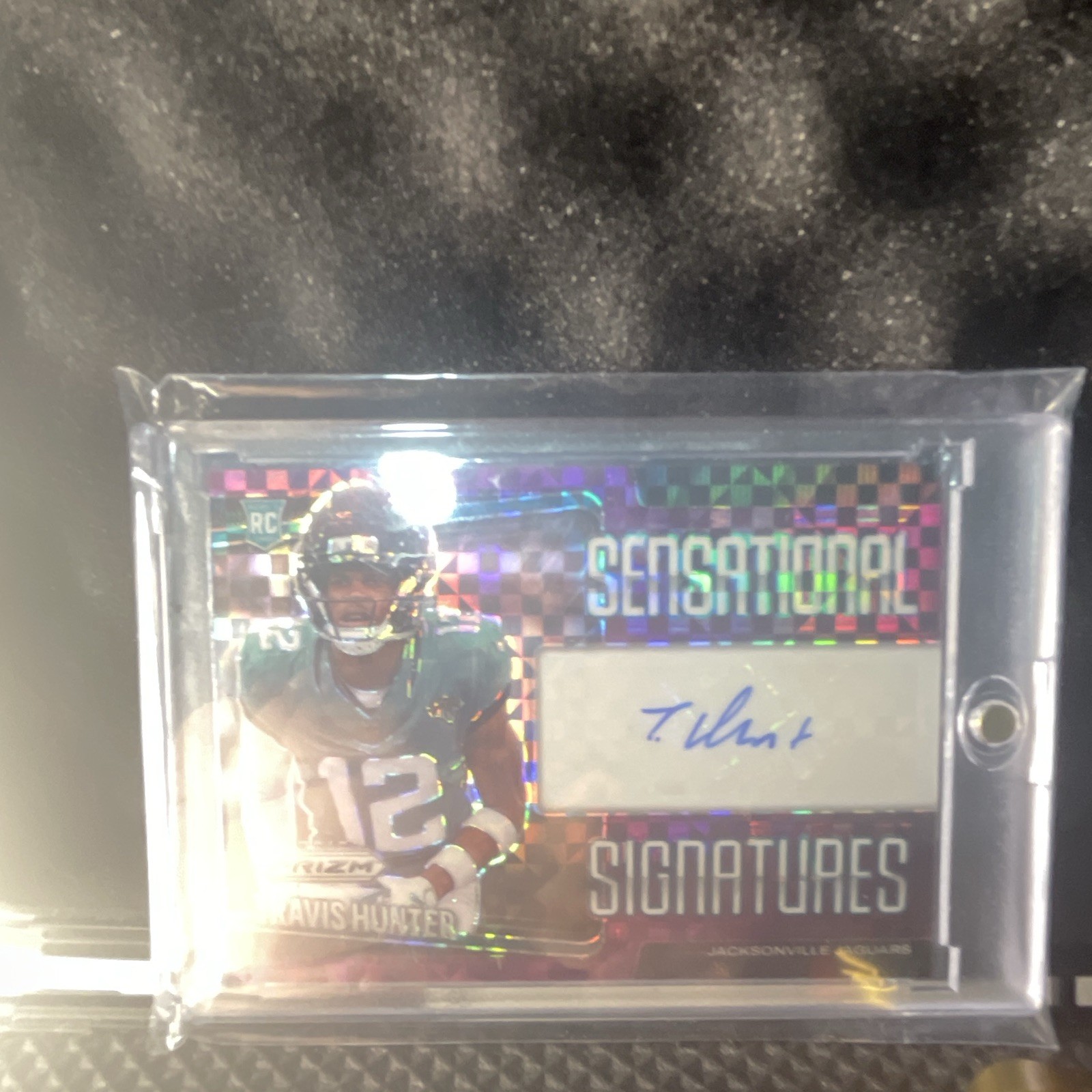 2025 Panini Prizm Sensational Signatures Travis Hunter /49