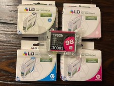 5 New Unopened EXPIRED INK for EPSON Artisan 700/710/725/730/800/810/835/837
