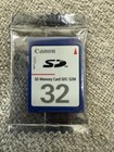 New Canon Sdc-32M 32 Mb Secure Digital Memory Card for Sd Powershot Cameras