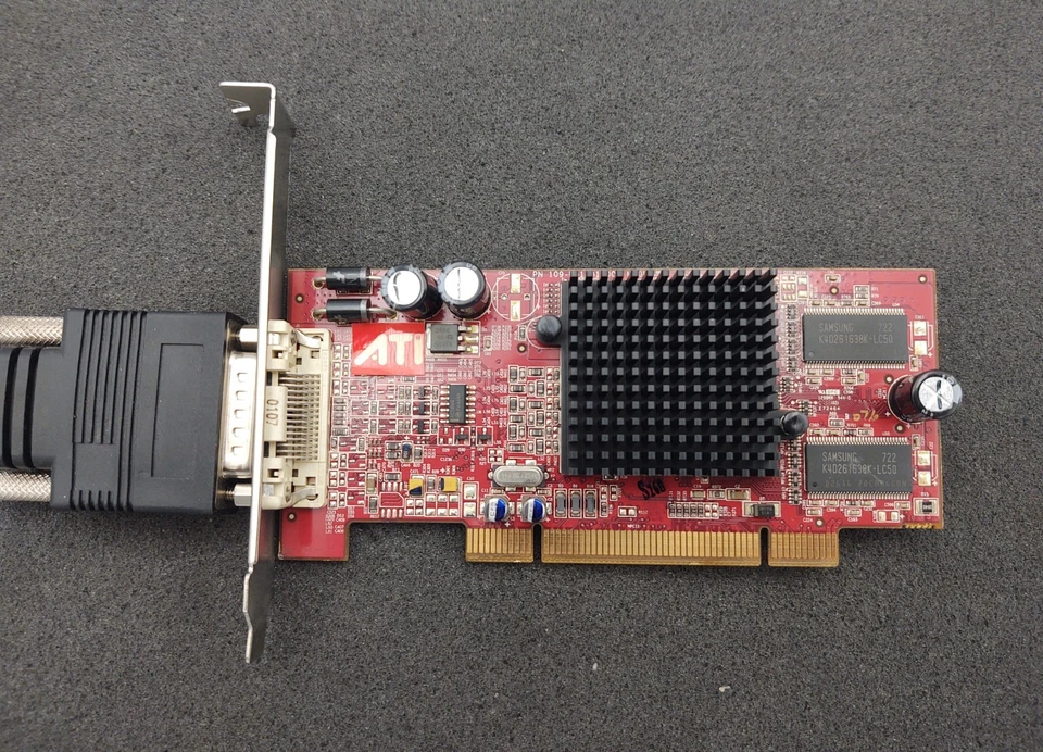 Ati 109-a53631-00 firemv2200 pci 64m atx video card 102A5360200 DMS-59 - Image 2 of 4