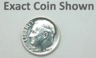 1963 P Roosevelt 90% Silver Dime Proof Imperfect Removed from Mint Package