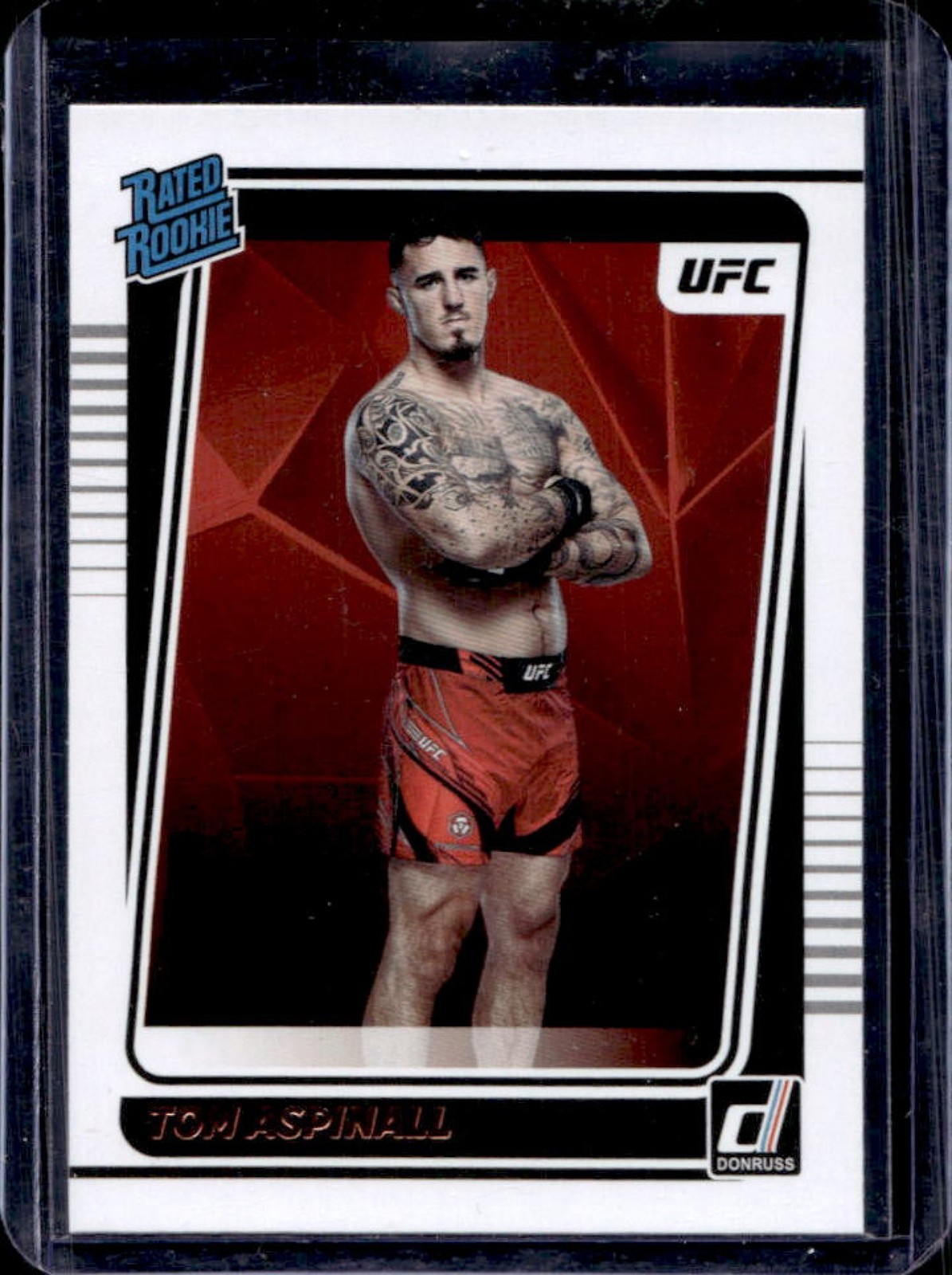 2022 Donruss UFC Tom Aspinall Rated Rookie #216