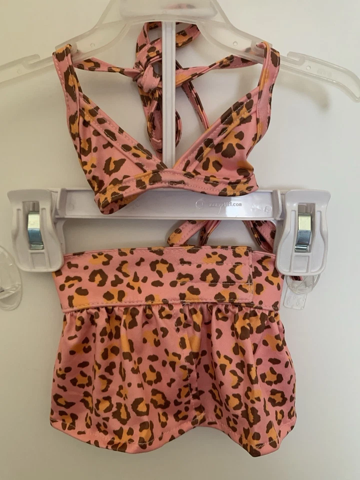 Dog 2 Piece Bikini Swimsuit                     ( Size Small ) - Image 3 of 4