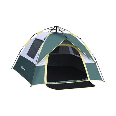 Camping Tent for 3 People, Pop-up Dome Tent with Window, Pack Bag, Hooks,