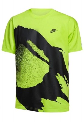 Nike Challenge Court Agassi T Shirt Gr. L Air Tech Challenge VOLT HOT LAVA OG