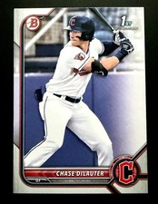CHASE DELAUTER ROOKIE Card 2022 1st Bowman Draft #BD-49 RC non auto