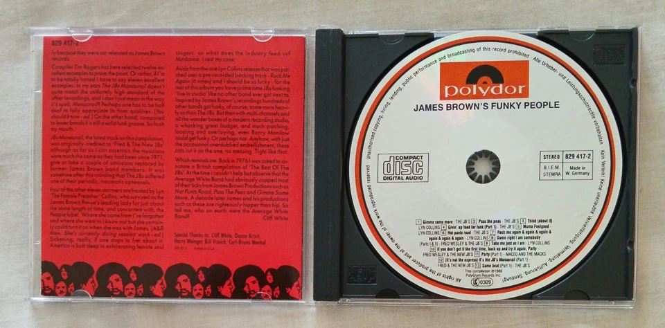 James Brown's Funky People: Part 1, 2, 3. (x3 Albums) CD • 1988/2000 • Polydor • - Image 4 of 4