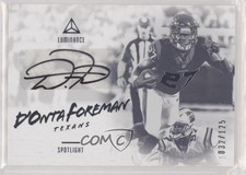2018 Panini Luminance Spotlight Signatures /125 D'Onta Foreman #SS-DF Auto 0r2f