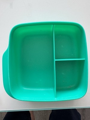 Tupperware Eco+ Box 550 ml Brotzeit Lunch-Box clevere Pause Grün ohne Deckel