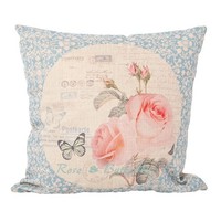 Kissen Dekokissen Sofakissen Couchkissen Kopfkissen Zierkissen Wohnzimmer Rose