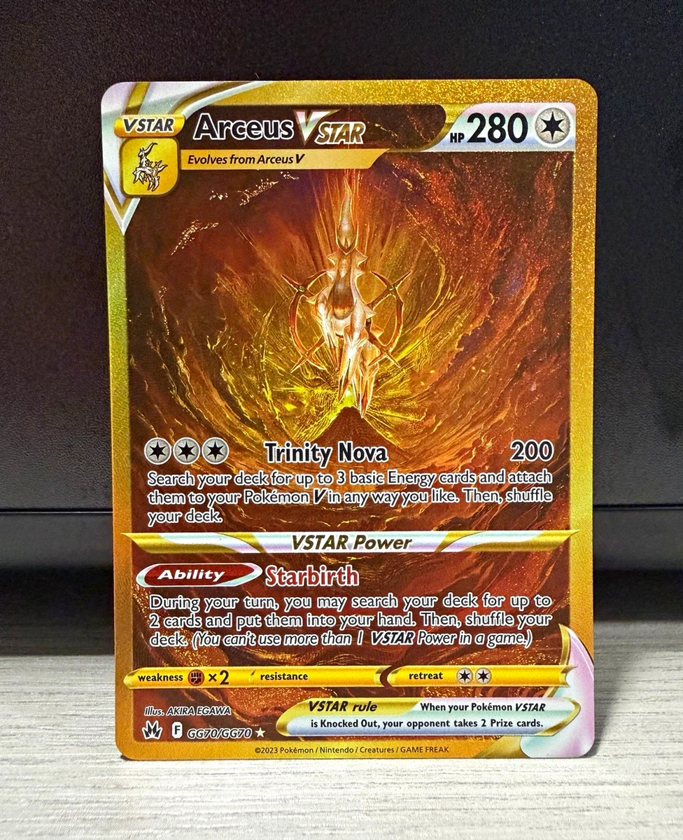 Arceus VSTAR GG70/GG70 Crown Zenith: Galarian Gallery for sale | eBay