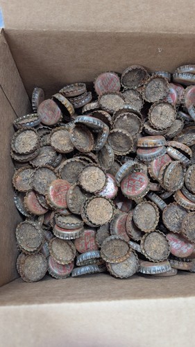 Huge Lot Vintage Bottle Caps Cork Pepsi Coke Sun Drop Golden Cola 6 lbs pounds - Picture 3 of 6