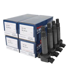 4PCS 90919-02244 673-1307 Ignition Coils For 2001-2008 Toyota Rav4 2.4L L4