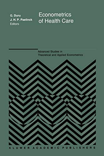 Springer Econometrics Of Health Care - Image 2