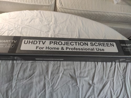 Electritech UHDTV 1 100-8k Zero Edge Projector Screen - Indoor/Outdoor 100 Inch - Picture 3 of 11