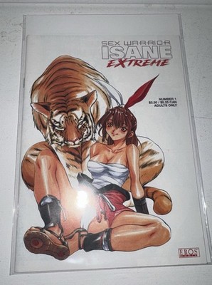 Sex Warrior Isane XXX #1 EROS Comic Book Rare ! Scarce HTF Seed Pic!