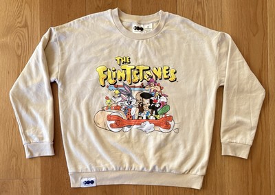 Warner Bros The Flintstones Looney Tunes Sweatshirt Size XL Bugs Bunny WB 100