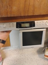Under Counter TV + Radio + Telephone!! Built In Speakers A/V Inputs!