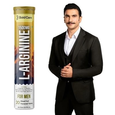 Bold Care L-Arginin & L-Citrullin Brausetabletten - 20 Tabletten