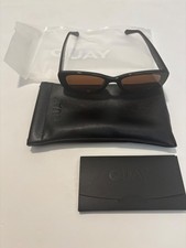 Quay Women's Sunglasses Vibe Check 79971 Brand New Black