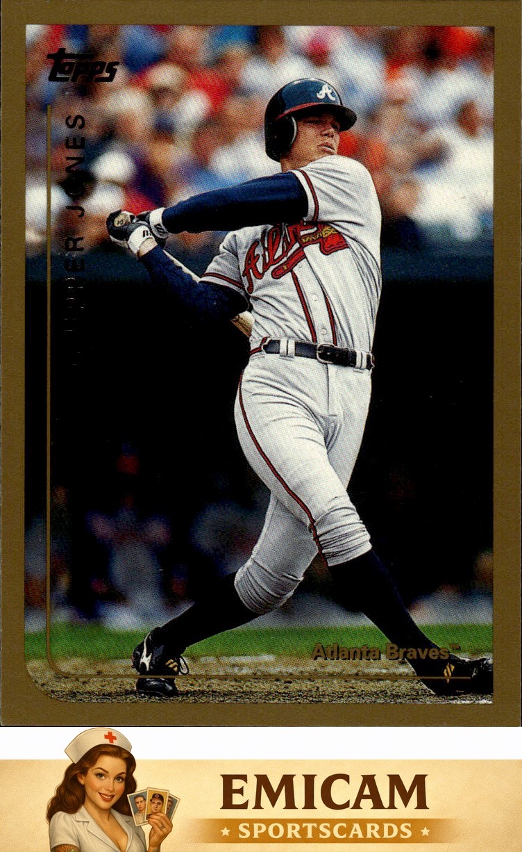 Chipper Jones #355 Baseball Cards 1999 Topps trading card — raw and PSA graded price guide