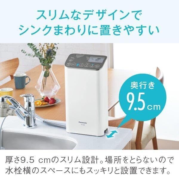 Panasonic Alkaline Ionized Water Purifier Silver TK-AS48-S Panasonic Alkaline Ionized Water Purifier Silver TK-AS48-S
