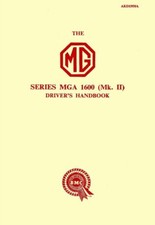MGA 1600 MK2 –– DRIVER’S HANDBOOK