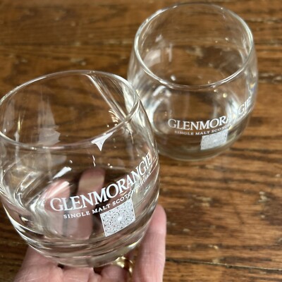 Set of 2 Glenmorangie Single Malt Scotch Whisky Rocks Glasses