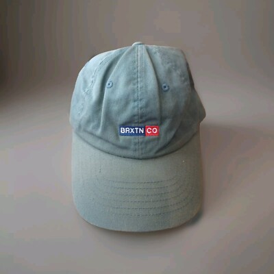 Brixton Company BRXTN Olive Green Adjustable Strapback Hat/Cap-NICE!
