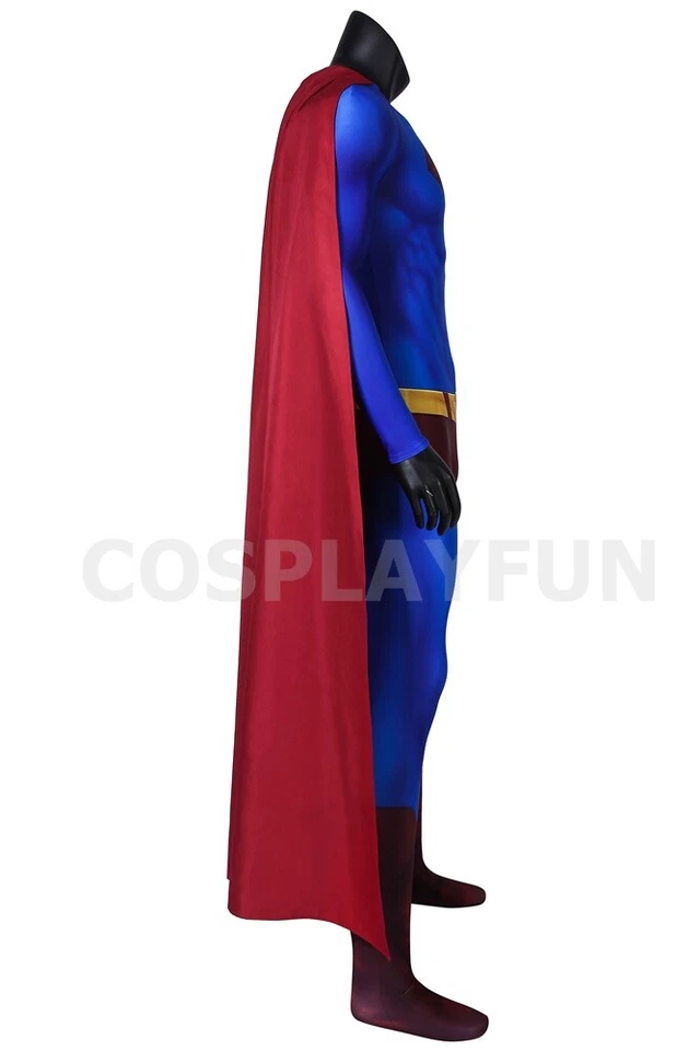 Disfraz de Superman Returns Disfraz Disfraz Disfraz Clark Kent Impreso en 3D para Hombre Conjunto Foto 3 de 4