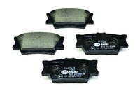 Hella Pagid BremsbeläGe Bremsbelegsatz Hinten FüR Toyota RAV 4 III