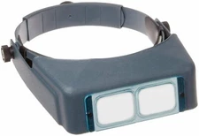 Donegan DA-10 OptiVisor® Binocular 3.5X Magnifier. Adjustable Headband Style