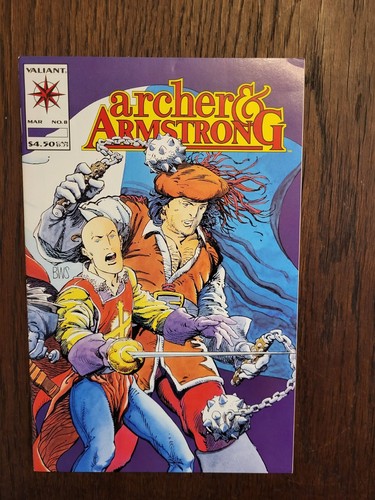 💲Valiant Comics Archer And Armstrong 2 8(ETERNAL WARRIOR X2) 9 10 1992 lot 22 - Picture 4 of 11