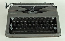 Hermes Rocket Portable Typewriter By Pailard Swiss 1949 Model 3  #5136593 thumbnail