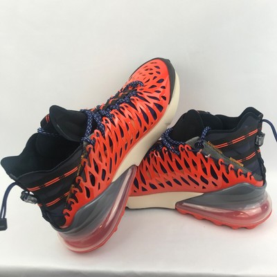 Nike Air Max 270 ISPA Blue Void Black Terra Orange BQ1918-400 Men Shoes Sz 10.5 | eBay