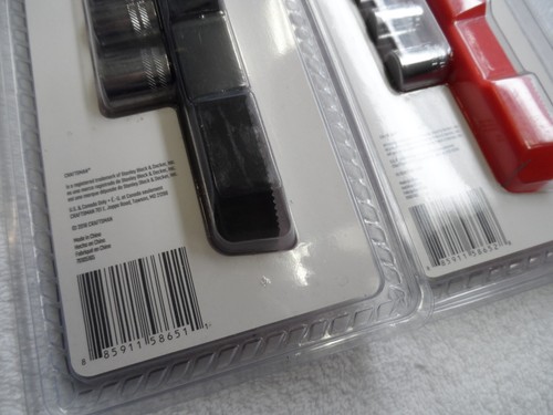 Craftsman 1/4" Drive SAE/MM Socket Set, NIP, 6pt CMMT12040/CMMT12041 (22 pcs) - Picture 13 of 14