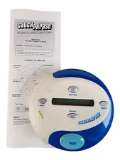 Catchphrase Hasbro Blue White Handheld Electronic Team 2004 Game Trivia Tested