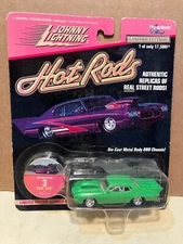 1/64 JOHNNY LIGHTNING HOT RODS GOIN GOAT 1970'S PONTIAC GTO PRO STOCK GREEN