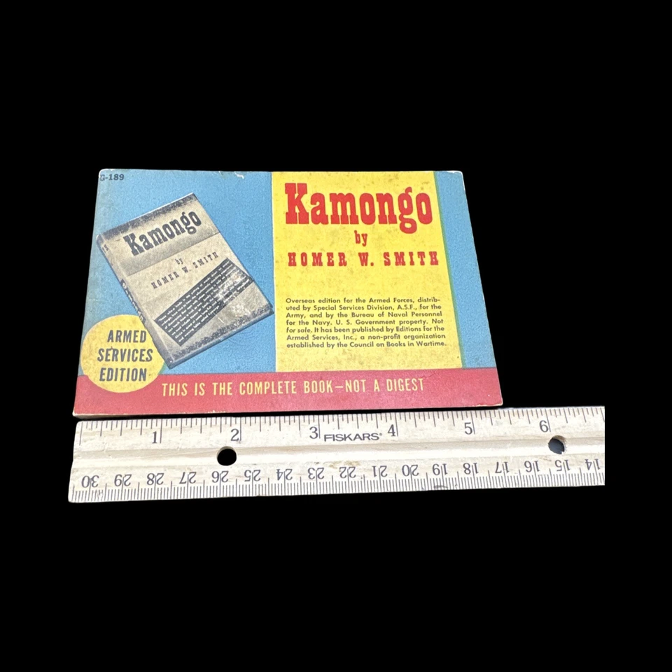 💥WW2 Armed Services Edition #G189💥KAMONGO Foto 2 de 4