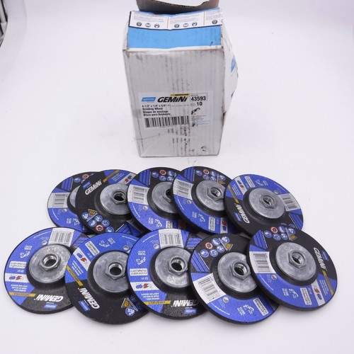 10 Pack Grinding Dic 4-1/2'' X 1/4'' X 7/8'' Grinder Wheel Center
